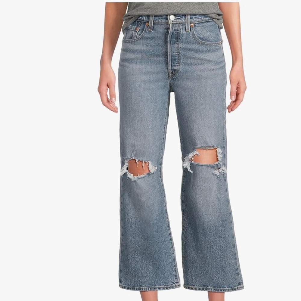 NWT Levi's Womens Ribcage Straight AnkleJeans (27 x 27) - Picture 6 of 6